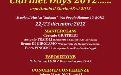 Eufonia presenta: Clarinet Days